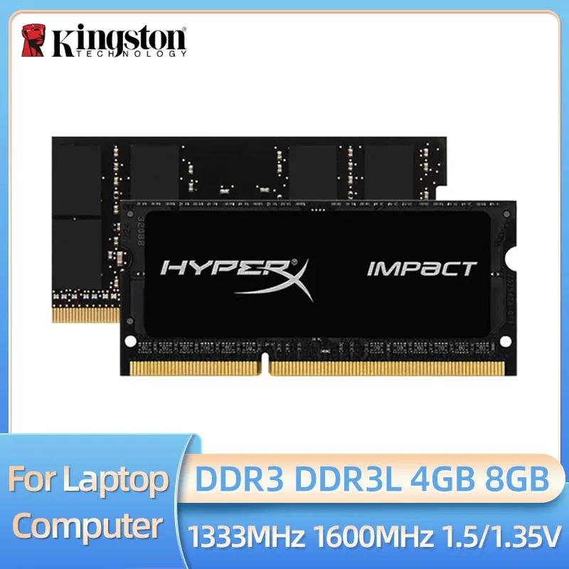 HyperX DDR3L DDR3 RAM Ʈ ǻ  ޸, 4GB 8GB 1600MHz SODIMM PC3-12800 1.35V 204 